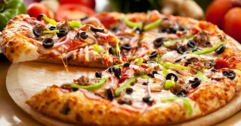 Quel est le poids moyen d'une pizza ?