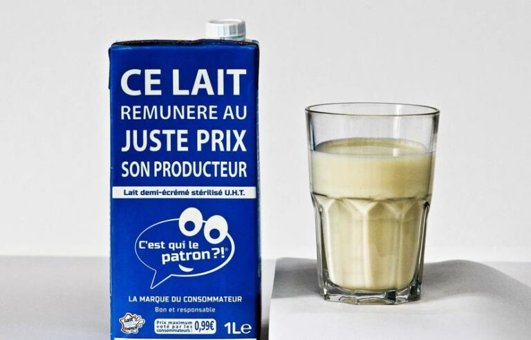 Quel est le prix d'un litre de lait ?