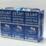 Quel est le prix d'une brique de lait ?