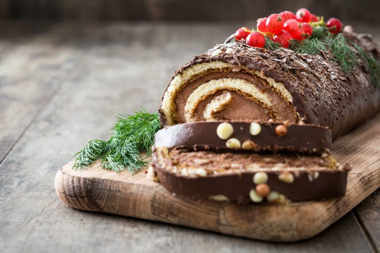 Quel est le prix d'une bûche de Noël ?