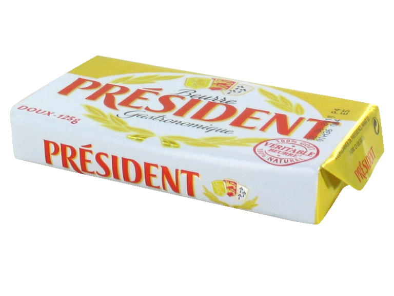 Quel est le prix d'une plaquette de beurre ?