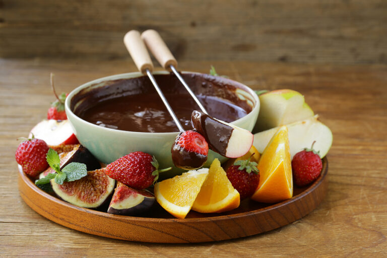 Quel fruit fondue chocolat ?