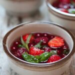 Quel fruit se marie bien avec la menthe ?