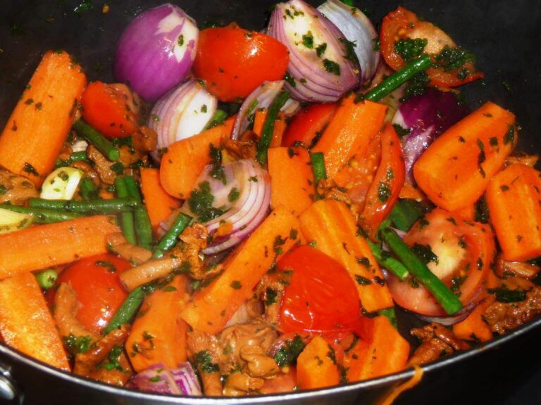 Quel légumes pour accompagner un rôti de cheval ?