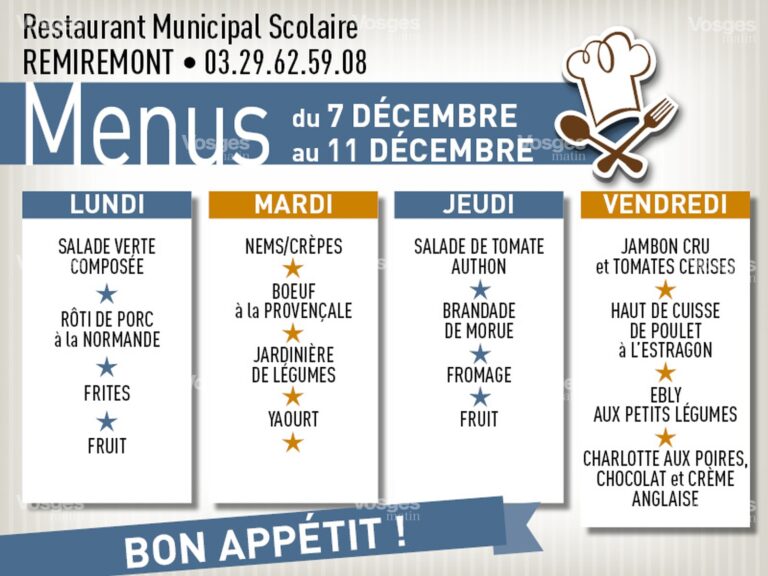 Quel menu pour cette semaine ? Quel menu pour cette semaine ?