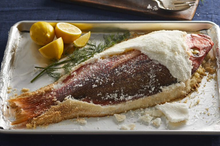 Quel poisson cuire en croûte de sel ?