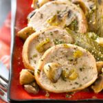 Quel vin blanc avec du veau aux champignons ?