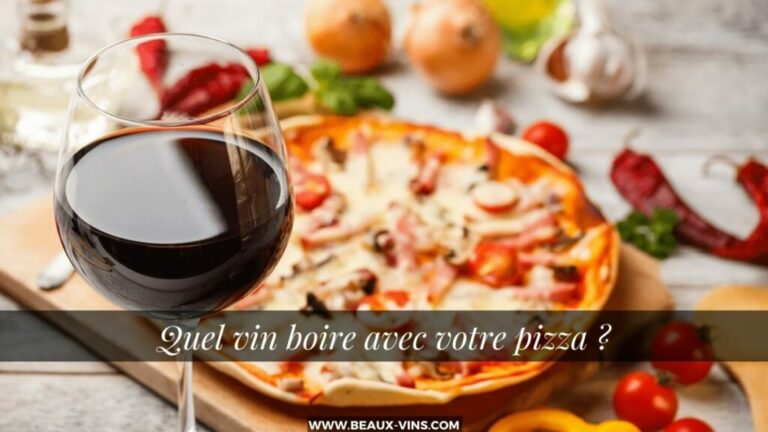 Quel vin boire avec de la pizza ?