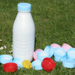 Quelle couleur est le bouchon du lait écrémé ?