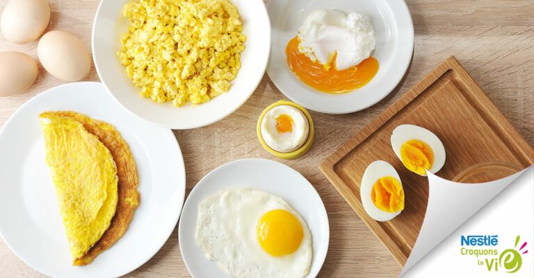 Quelle cuisson pour les œufs enceinte ?