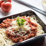 Quelle entrée avant des spaghettis bolognaise ?