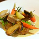 Quelle entrée avec une blanquette de veau ?