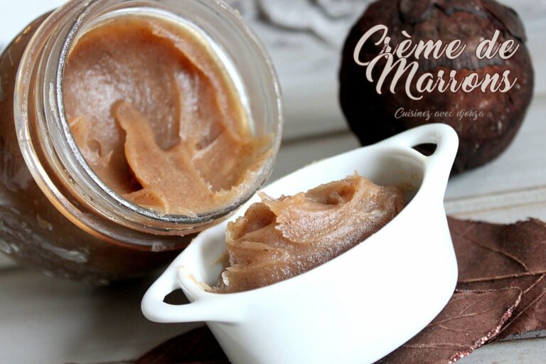 Quelle est la composition de la crème de marron ? Quelle est la composition de la crème de marron ?