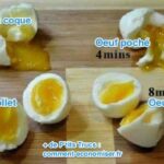 Quelle est la durée de cuisson pour un œuf dur ?