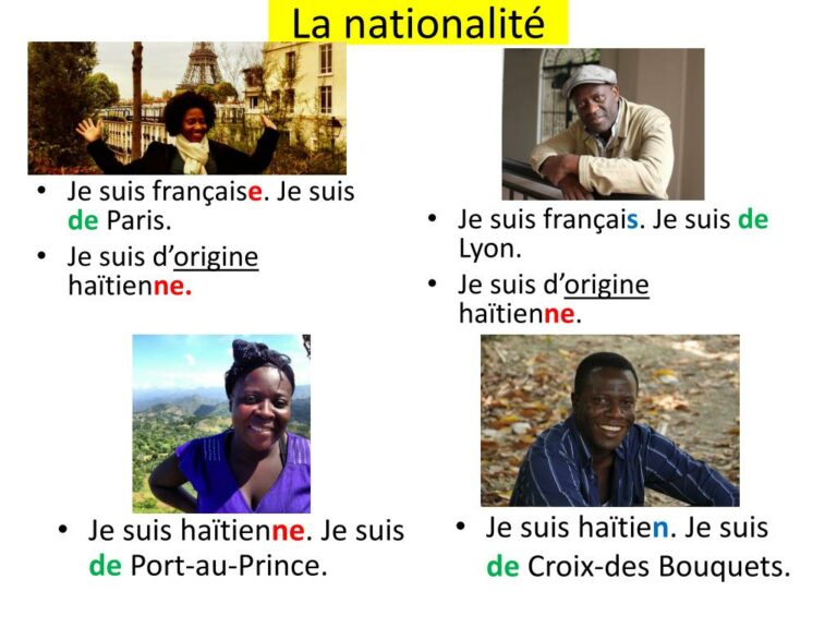 Quelle est la nationalité d’un Haïtien ? Quelle est la nationalité d'un Haïtien ?