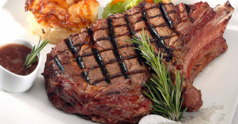 Quelle est la température à cœur d'une côte de bœuf ?