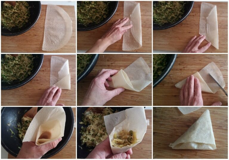 Quelle feuille pour faire des samoussas ?