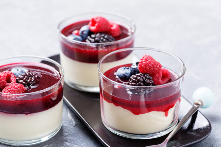 Quelle gélatine dans la panna cotta ?