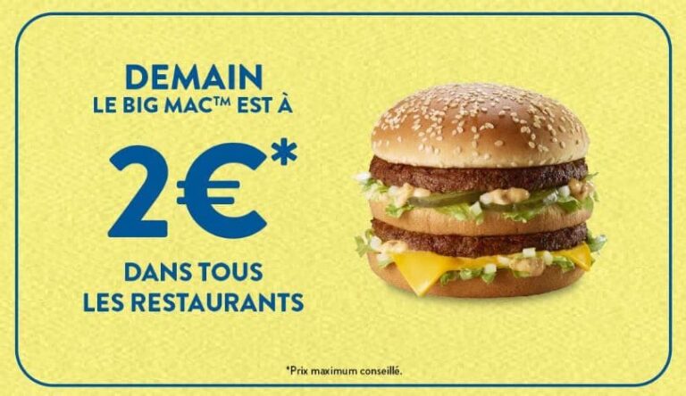 Quelle heure Big Mac ?