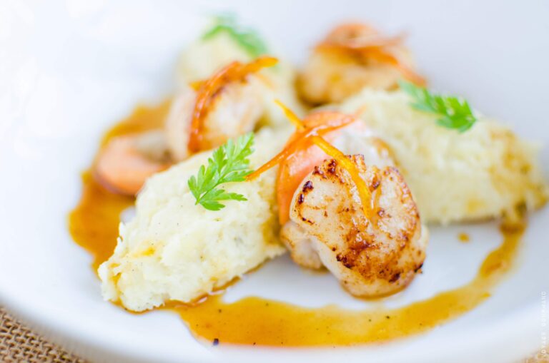 Quelle purée avec les St Jacques ?