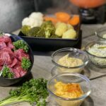 Quelle salade avec une fondue bourguignonne ?