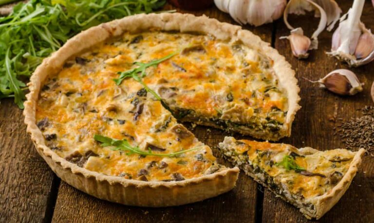 Quelle température pour réchauffer une quiche au four ?