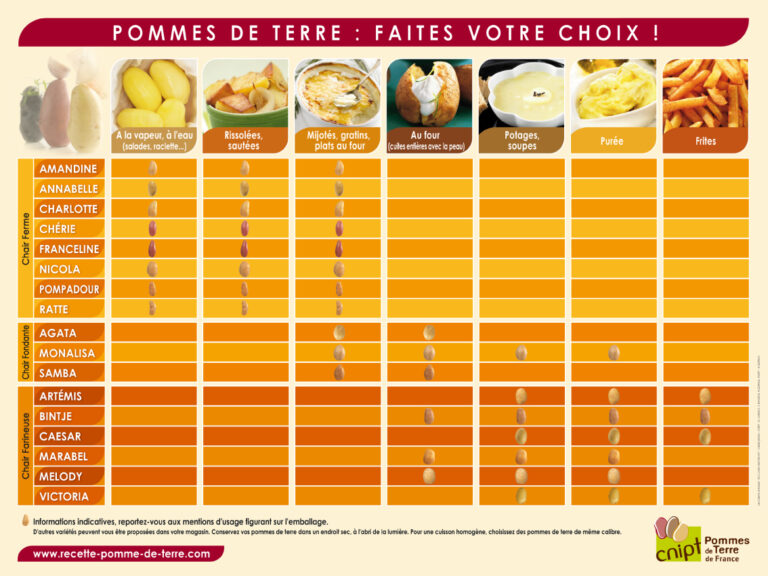 Quelle variété de pomme de terre pour une bonne purée ? Quelle variété de pomme de terre pour une bonne purée ?