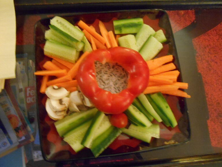 Quelles crudités en apéro ?