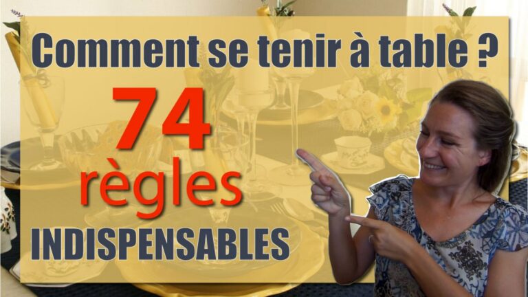 Quelles sont les règles de politesse à table ? Quelles sont les règles de politesse à table ?