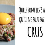 Quels sont les aliments crus ?