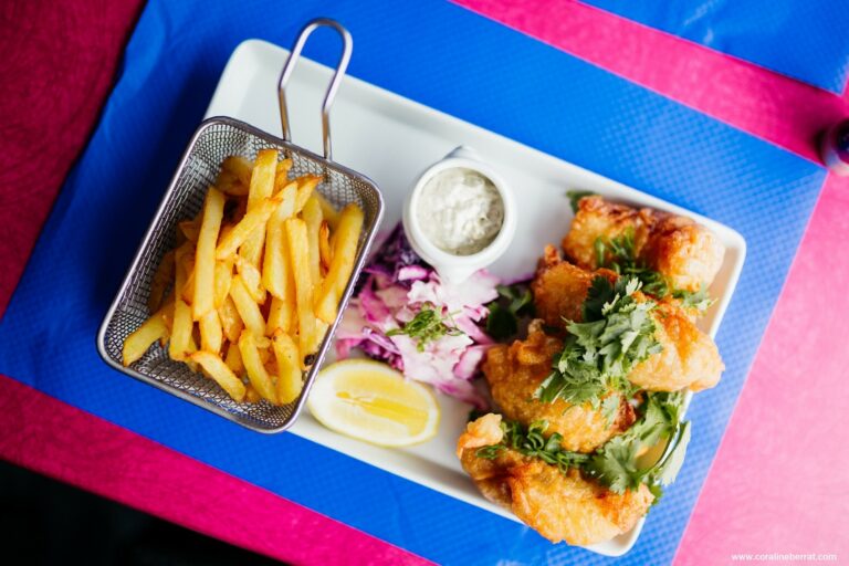 Quels sont les ingrédients du fish and chips ?