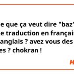 Qu'est-ce que ça veut dire en anglais It ?