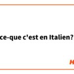 Qu'est-ce que c'est bon en italien ?