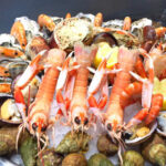 Qui A-t-il dans un plateau de fruit de mer ?