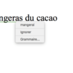 Qui comporte synonyme ?