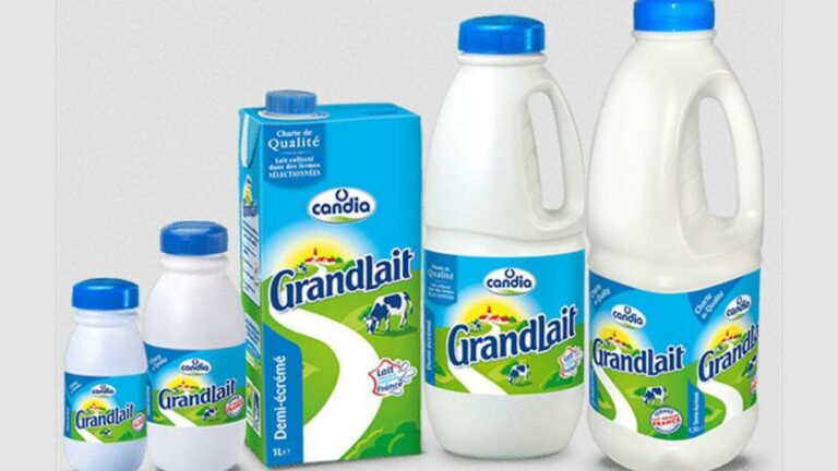 Qui fabrique le lait Candia ?