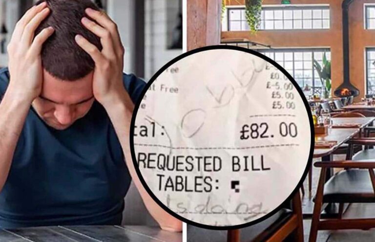 Ses enfants laissent des messages sur les factures du restaurant pendant que son père est aux toilettes ! People Act Magazine