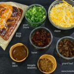 What ingredients are found in pizza?