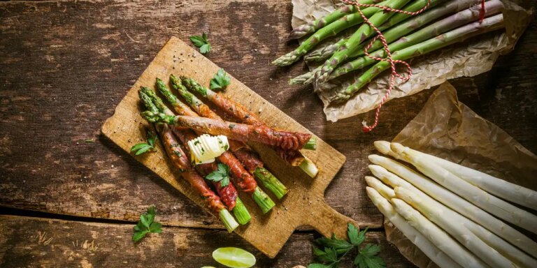 Les asperges vertes sont-elles si différentes des blanches?