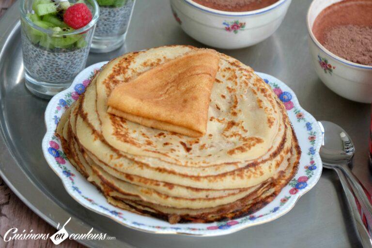 Comment faites-vous des crêpes moelleuses Martha Stewart?