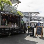 Les food trucks ont déserté les espaces publics pour privilégier l'événementiel privé comme Totin, à la Foire de Paris en 2022, porte de Versailles.