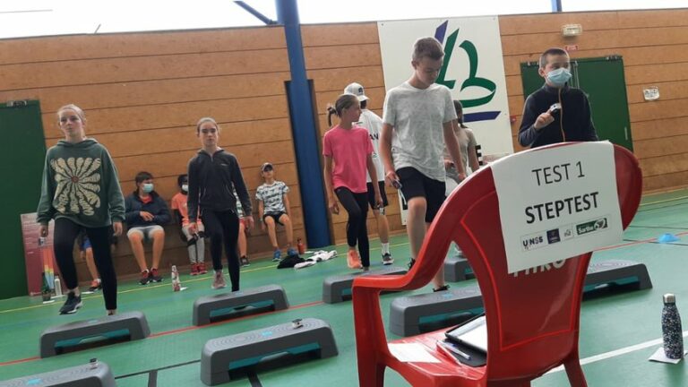 Un programme massif pour améliorer la santé des lycéens sarthois Des tests pour évaluer la santé physique des collégiens ont eu lieu ce jeudi au gymnase olympe de La Ferté-Bernard