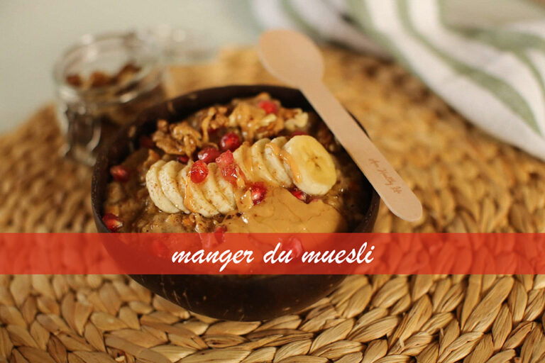 Comment manger du muesli le matin ?