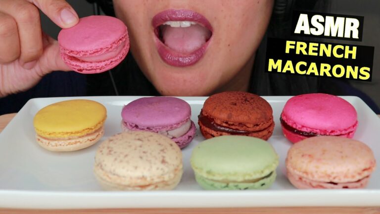 Are macarons hard or chewy?