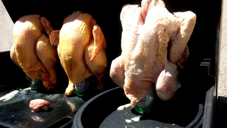 Combien y a-t-il de poulets BBQ?