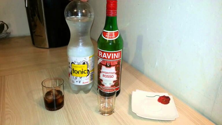Comment faire un martini rouge rubis ?