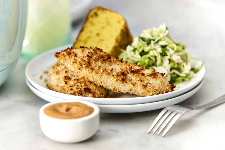 De quoi est faite la trempette au poulet?