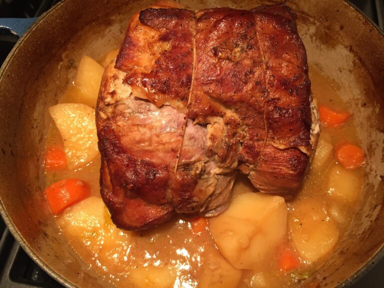 Que dois-je servir avec de la longe de porc ?