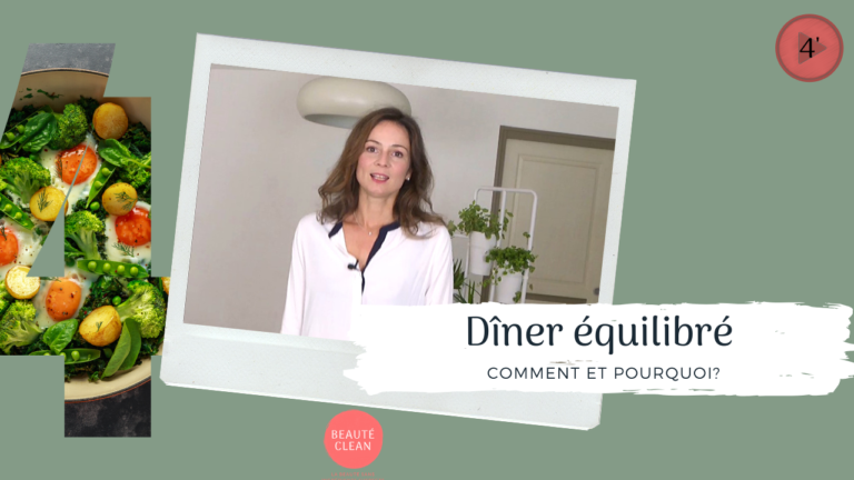 Qu’est-ce qu’un dîner équilibré ?