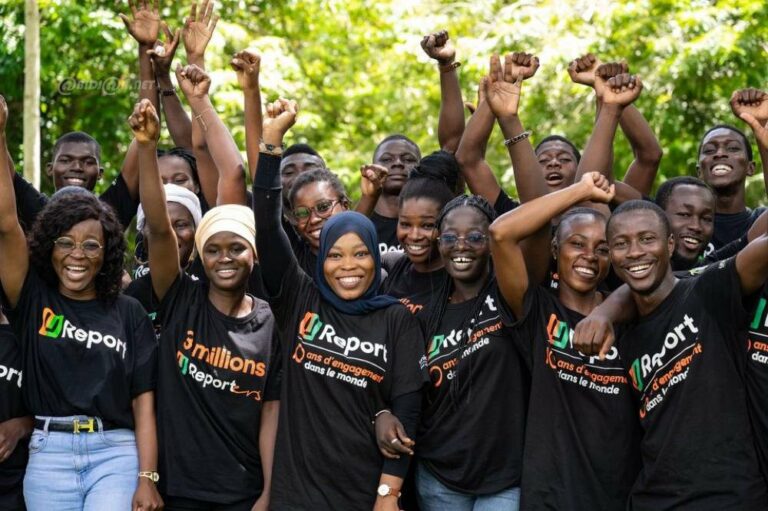 Deuxième édition du camp de pays U-Report : la nutrition et le bénévolat au cœur de l’événement